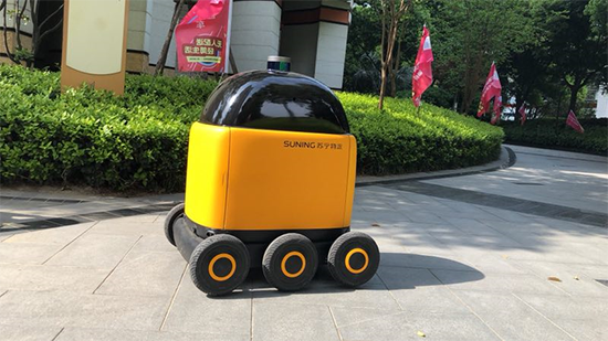 科客晚報：官方自曝小米6X真容 蘇寧無人快遞車現身小區
