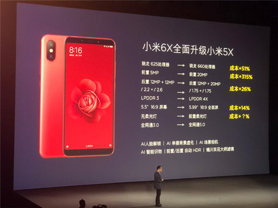 科客晚報：號稱線下旗艦手機小米6X發布 工信部將出臺上行速率標準