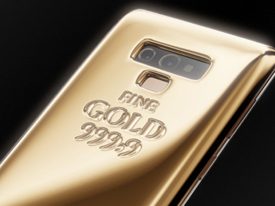 俄奢侈品牌商再出手：純金版本三星Note9 土豪本質盡顯