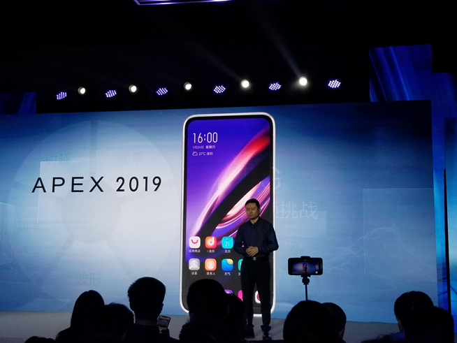 vivo APEX 2019發布：驍龍855+12GB 渾然一體無孔設計
