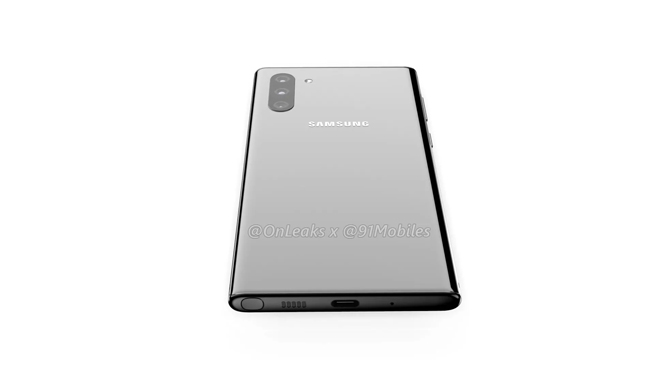 三星Note10最新渲染圖曝光：整體風格硬朗 再次“真香警告”？