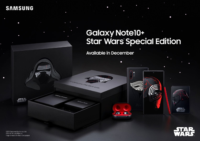Awesome！三星Galaxy Note10+星球大戰特別版即將登場