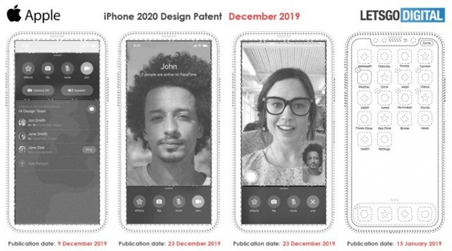 蘋果新iPhone專利曝光 期待數年的無劉海設計真要來了？