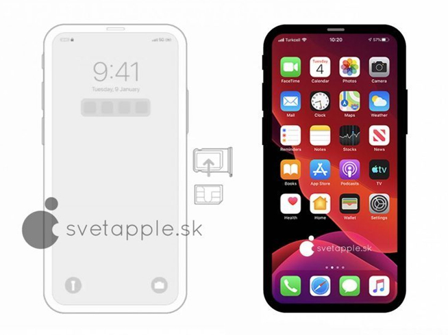 iPhone 12設(shè)計曝光：果粉最不喜歡的劉海真要被干掉了？！