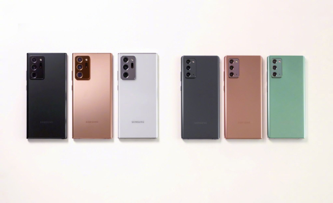 不用開發(fā)布會(huì)系列！三星Note20 Ultra等新品官方照提前全曝光