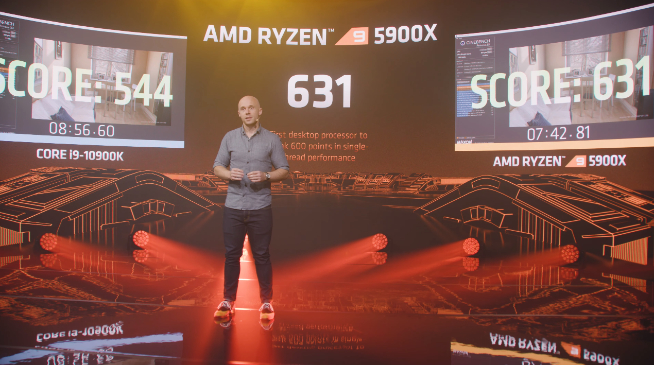 AMD銳龍5000系列處理器發布：性能飆升完勝英特爾 售價2030元起！