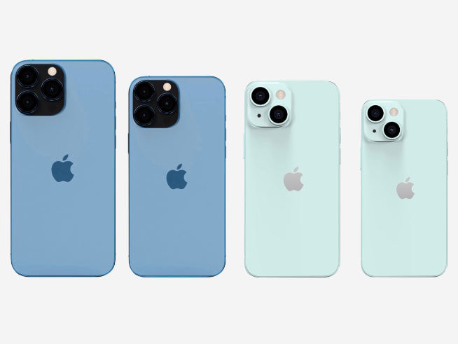 蘋果iPhone 13系列渲染圖曝光：劉海終于變窄！但相機(jī)升級加厚