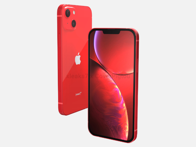 蘋果iPhone 13系列渲染圖曝光：劉海終于變窄！但相機(jī)升級加厚