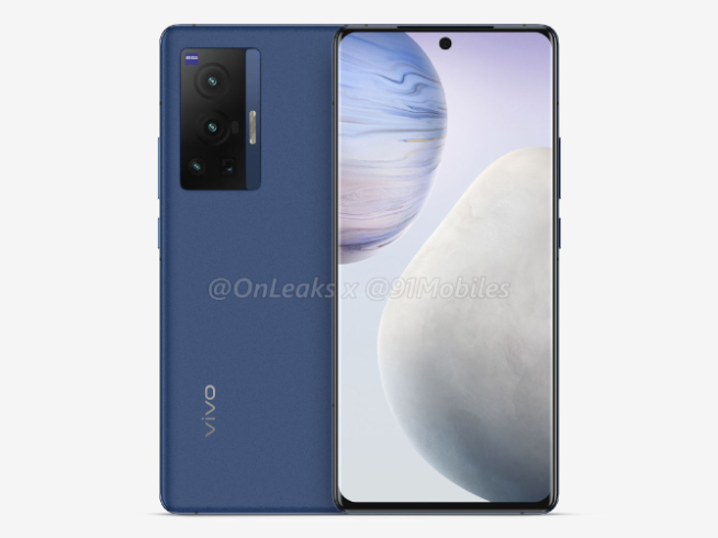 vivo X70 Pro最新渲染圖曝光：標(biāo)配頂級(jí)屏幕！云階四攝蔡司全鍍膜