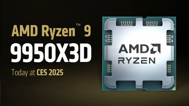 PC真神登場！AMD銳龍9 9950X3D/9900X3D正式發(fā)布